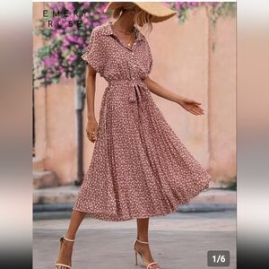 Women's Dusty Rose Dress